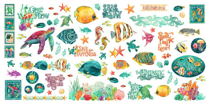 Graphic 45 Ephemera Set-Seas The Day