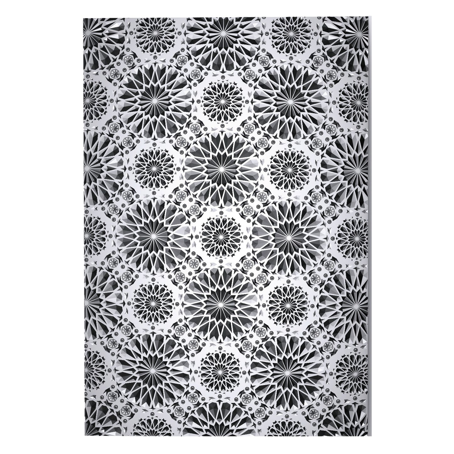 Sizzix 3D Texture Fades A5 Embossing Folder By Tim Holtz-Kaleidoscope
