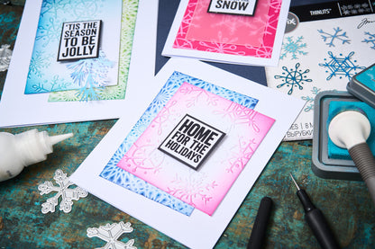 Sizzix 3D Texture Fades A5 Embossing Folder By Tim Holtz-Kaleidoscope