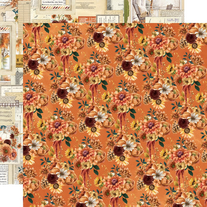 Simple Vintage Autumn Breeze Double-Sided Cardstock 12"X12"