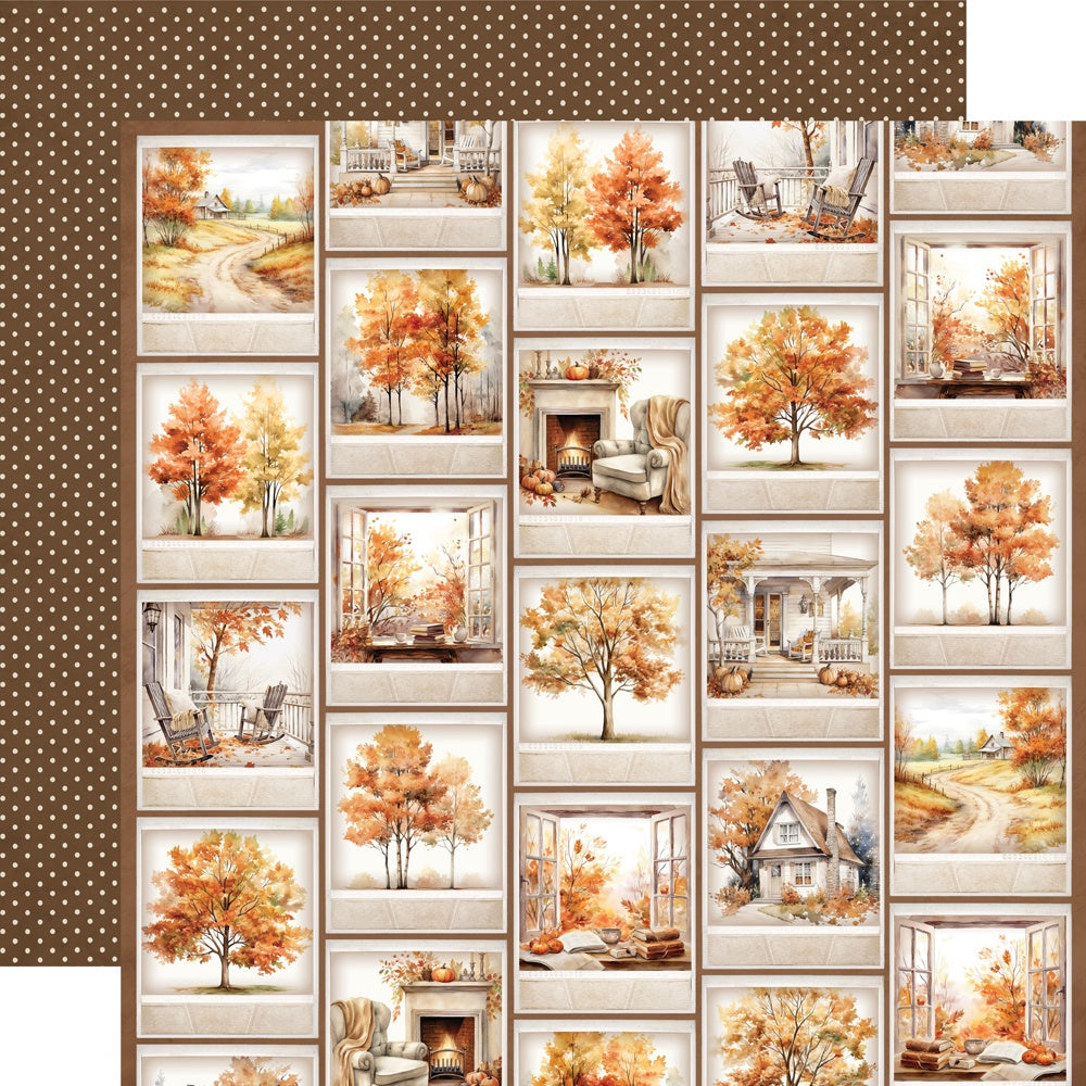 Simple Vintage Autumn Breeze Double-Sided Cardstock 12"X12"
