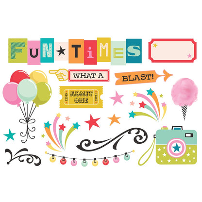 Simple Stories Simple Pages Page Pieces-Fun Times
