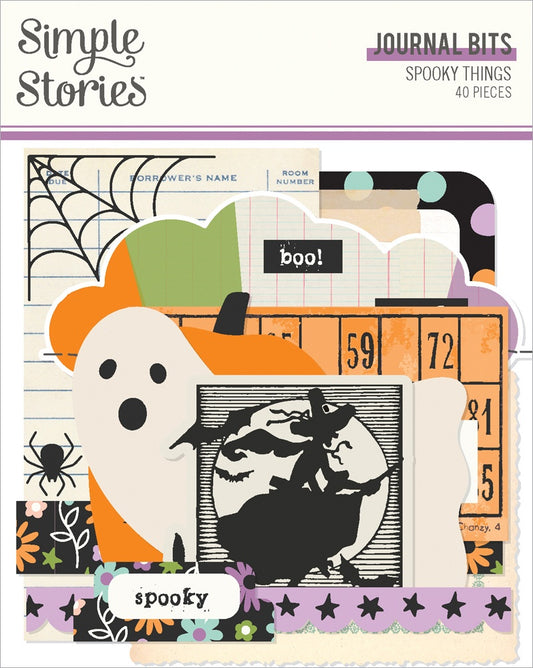 Spooky Things Bits & Pieces Die-Cuts-Journal
