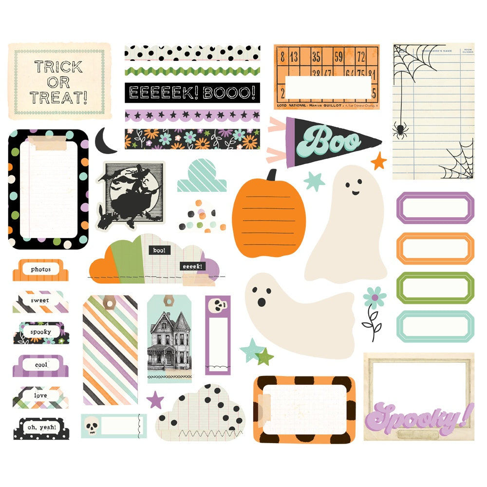 Spooky Things Bits & Pieces Die-Cuts-Journal