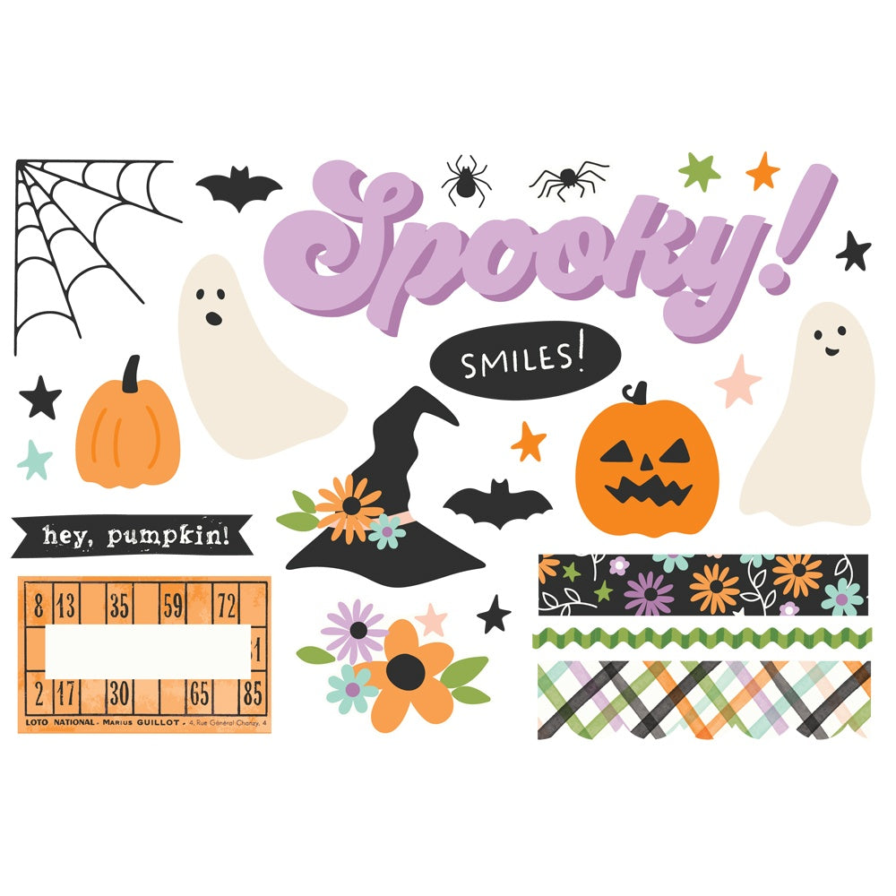 Simple Stories Simple Pages Page Pieces-Spooky Things