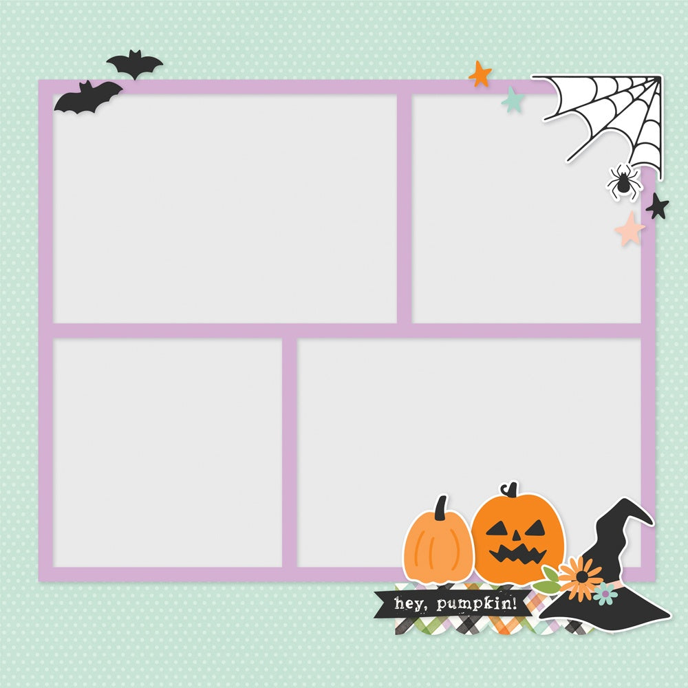 Simple Stories Simple Pages Page Pieces-Spooky Things