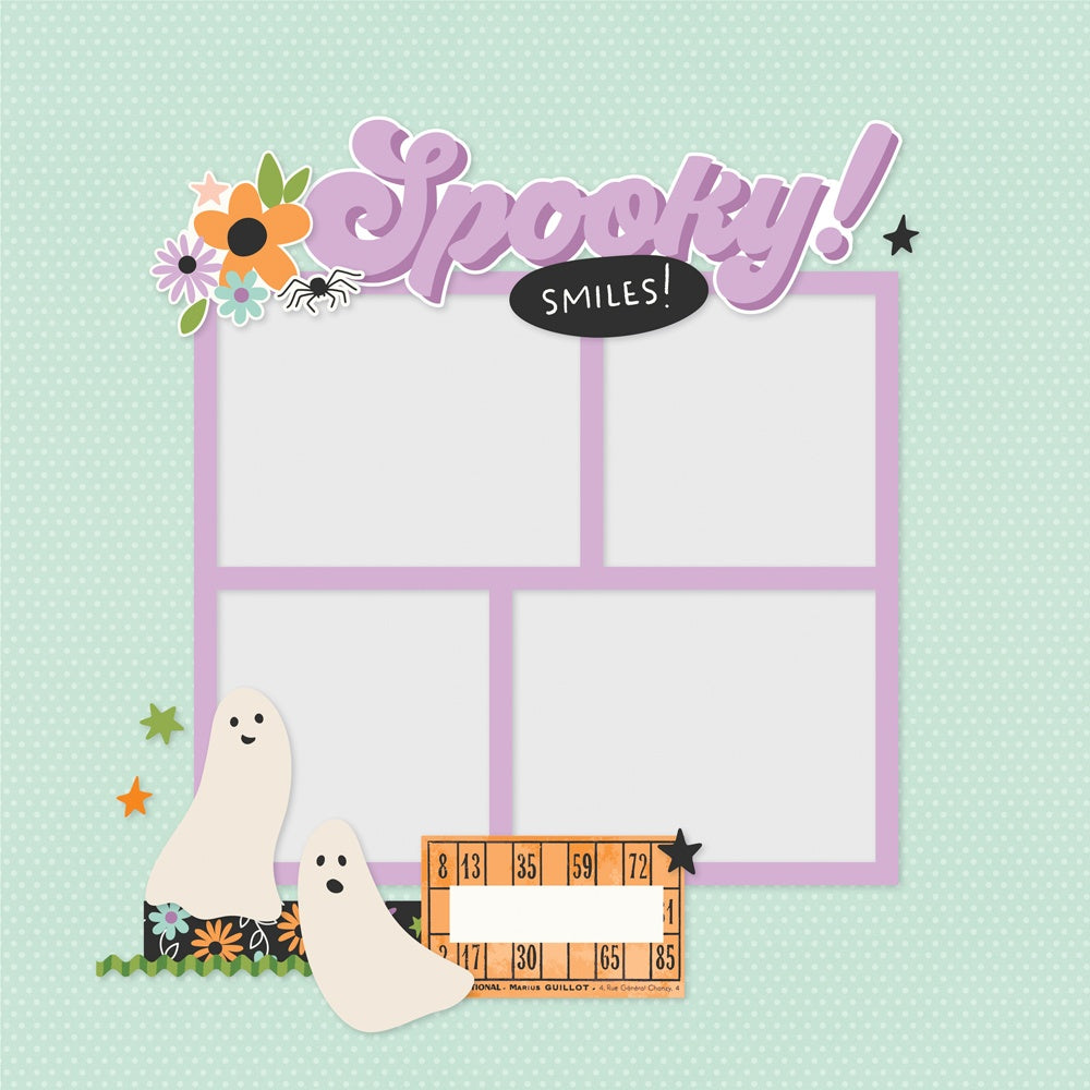 Simple Stories Simple Pages Page Pieces-Spooky Things