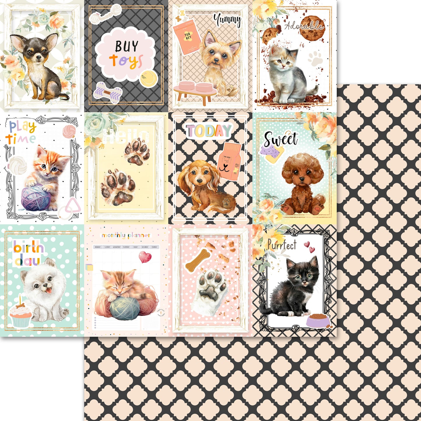 Memory Place Collection Pack 12"X12"-Pet Life