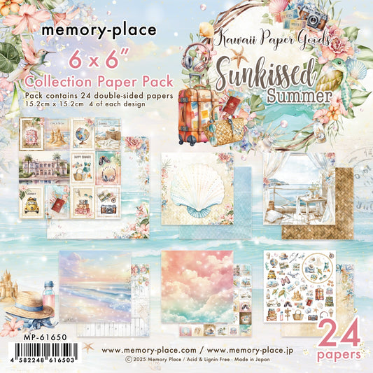 Memory Place Collection Pack 6"X6"-Sunkissed Summer