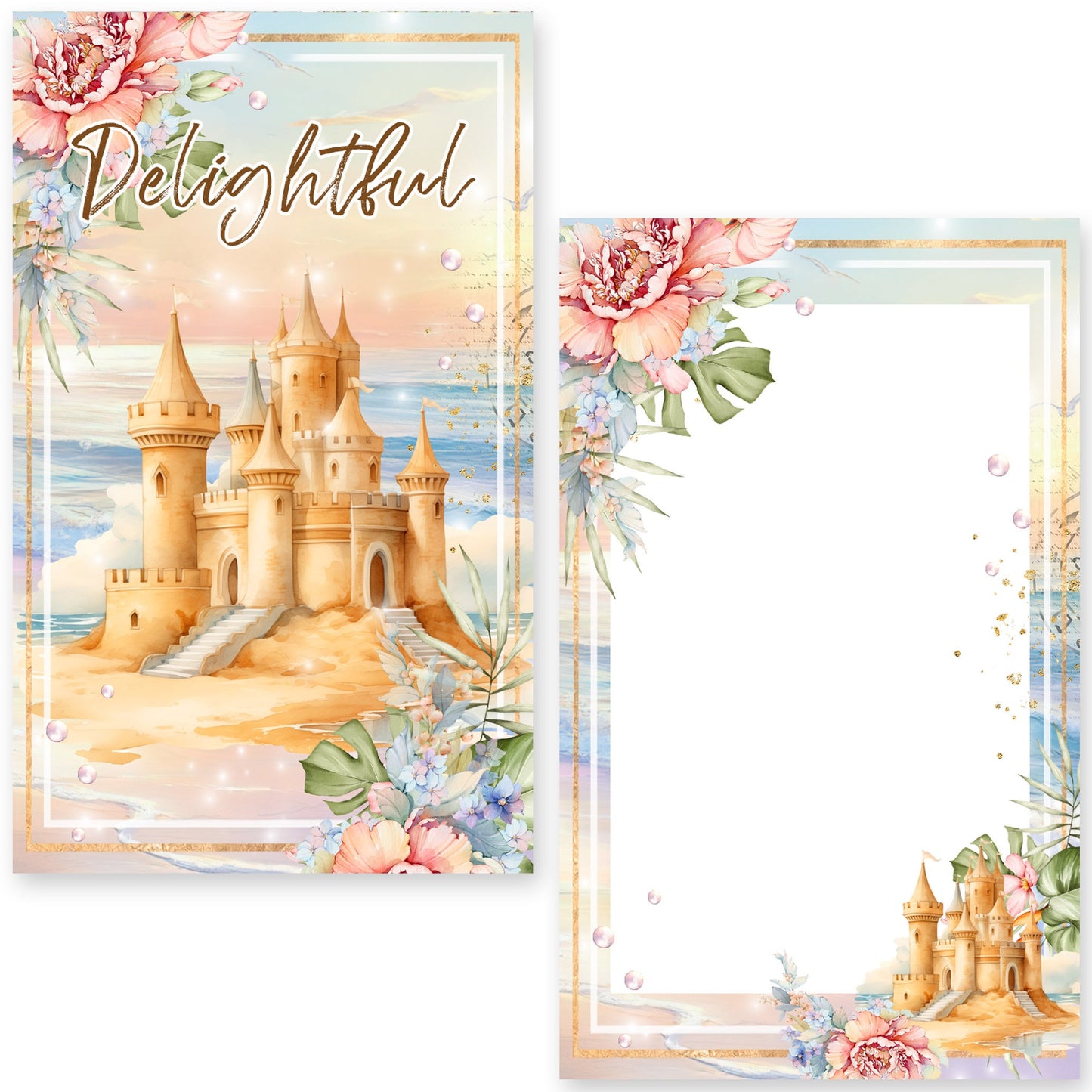 Memory Place Journal Card Pack 20/Pkg-Sunkissed Summer