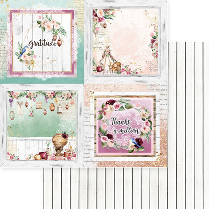 Memory Place Collection Pack 12"X12"-Gratitude