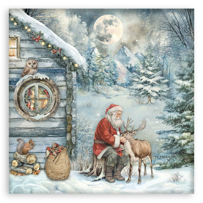 Stamperia Single-Sided Paper Pad 12"x12" 22/Pkg-The Owl's House