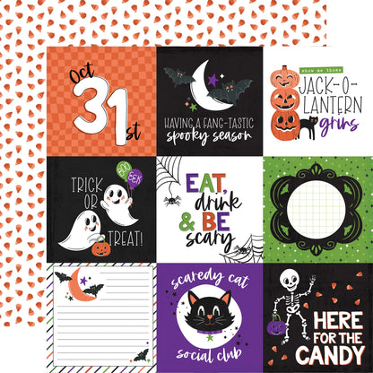 Ghosts And Goblins Double-Sided Cardstock 12"X12"
