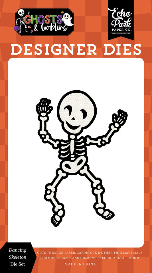 Ghosts And Goblins Small Die Set-Dancing Skeleton