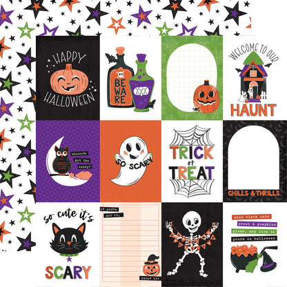 Ghosts And Goblins Double-Sided Cardstock 12"X12"