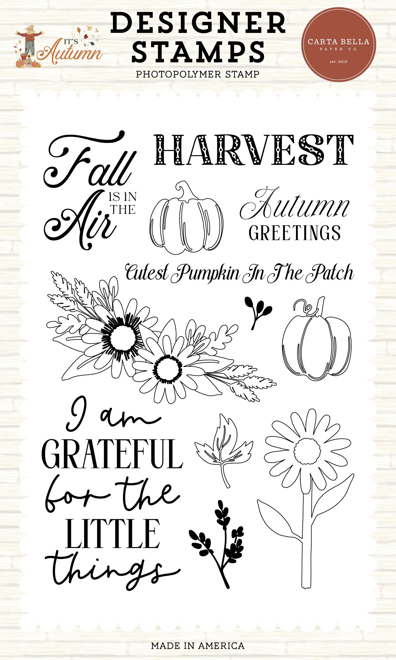 It's Autumn Stamp Set-I Am Grateful