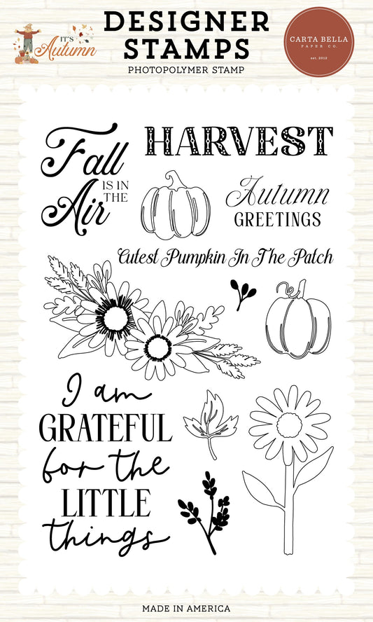 It's Autumn Stamp Set-I Am Grateful