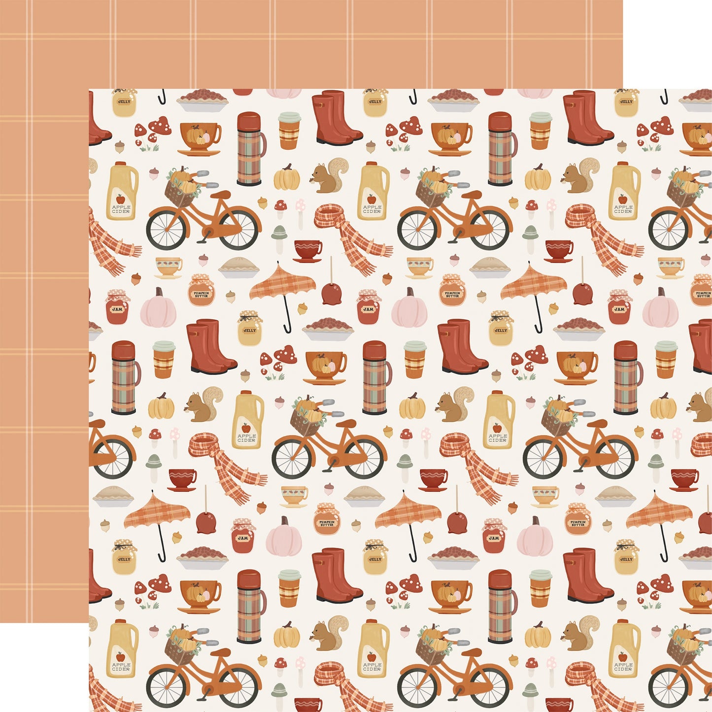 It's Autumn Double-Sided Cardstock 12"X12"-Select Style