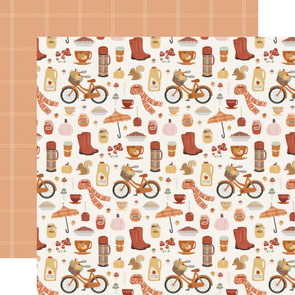 It's Autumn Double-Sided Cardstock 12"X12"-Select Style