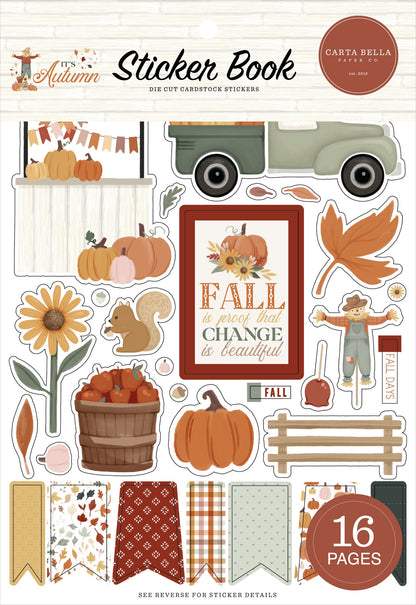 Carta Bella Sticker Book-It's Autumn