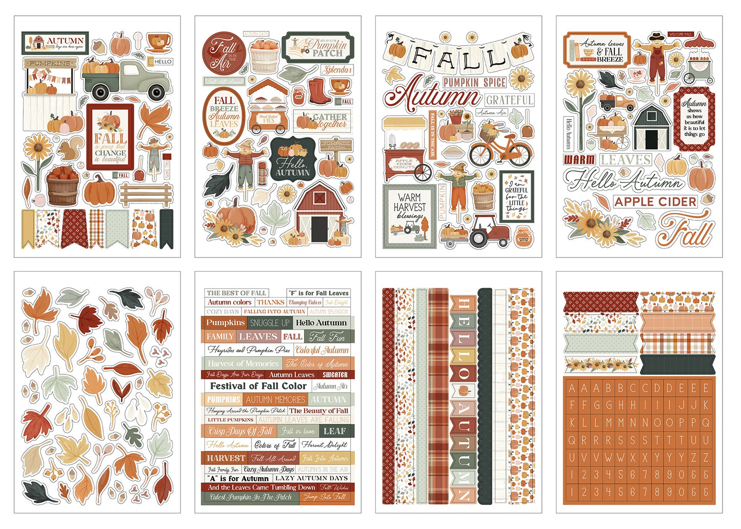 Carta Bella Sticker Book-It's Autumn