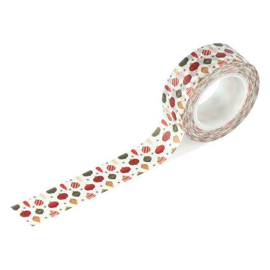 Christmas Village Washi Tape-Deck The Halls Ornaments