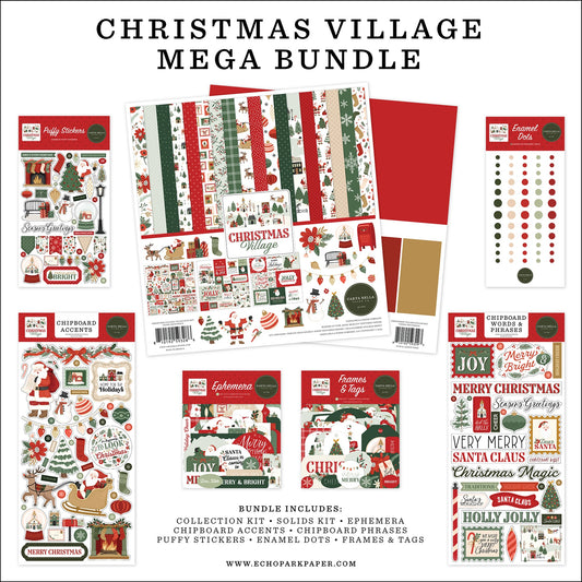 Carta Bella Mega Bundle-Christmas Village