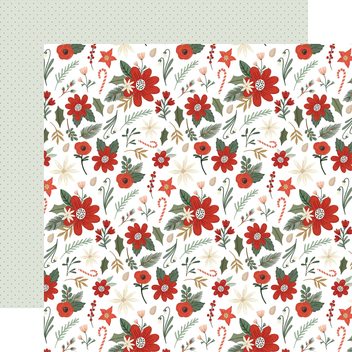 Christmas Village Double-Sided Cardstock 12"X12"-