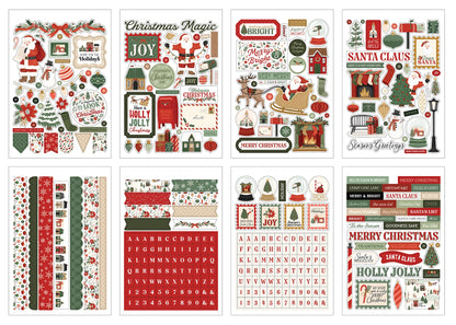 Carta Bella Sticker Book-Christmas Village