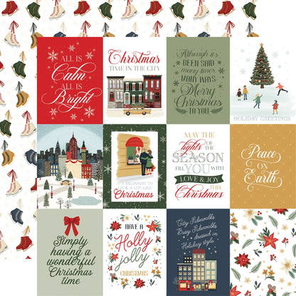 Christmas In The City Double-Sided Cardstock 12"X12"