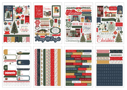 Carta Bella Sticker Book-Christmas In The City