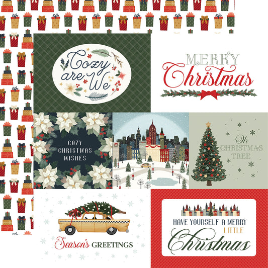 Christmas In The City Double-Sided Cardstock 12"X12"