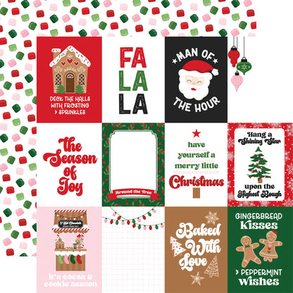 Santa's Christmas Delivery Double-Sided Cardstock 12"X12"-Select Style