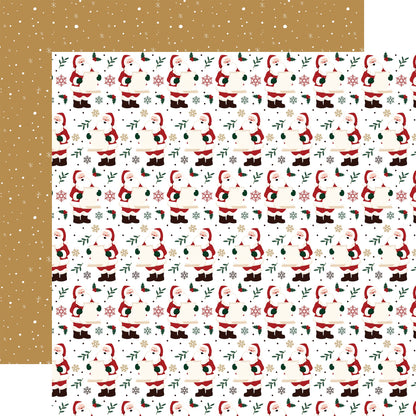 Santa Claus Double-Sided Cardstock 12"X12"