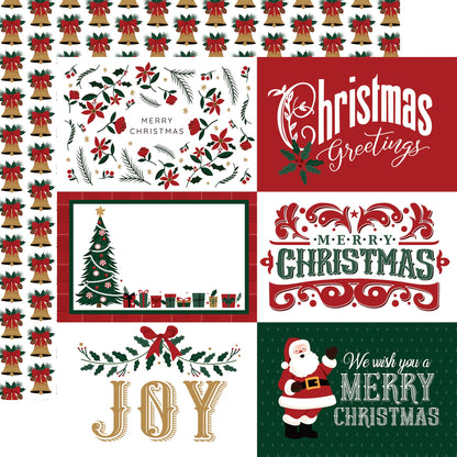 Santa Claus Double-Sided Cardstock 12"X12"