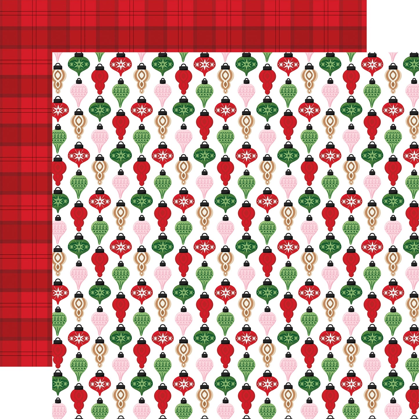 Santa's Christmas Delivery Double-Sided Cardstock 12"X12"-Select Style