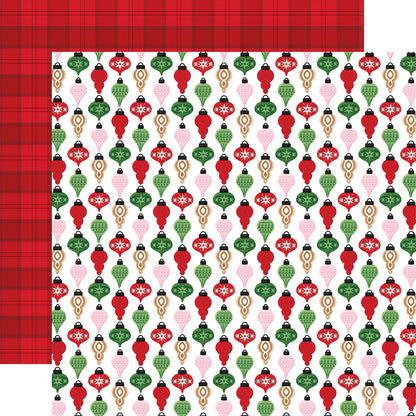 Santa's Christmas Delivery Double-Sided Cardstock 12"X12"-Select Style