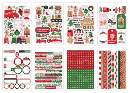 Echo Park Sticker Book-Santa's Christmas Delivery