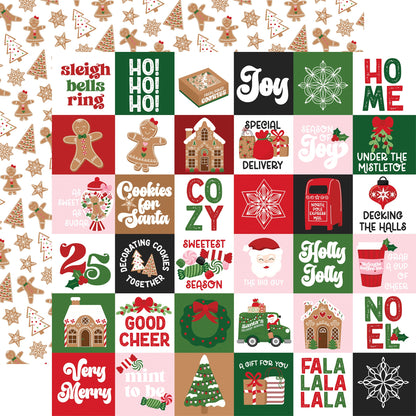 Santa's Christmas Delivery Double-Sided Cardstock 12"X12"-Select Style