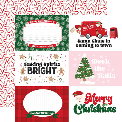 Santa's Christmas Delivery Double-Sided Cardstock 12"X12"-Select Style