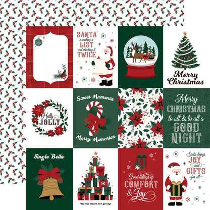 Santa Claus Double-Sided Cardstock 12"X12"