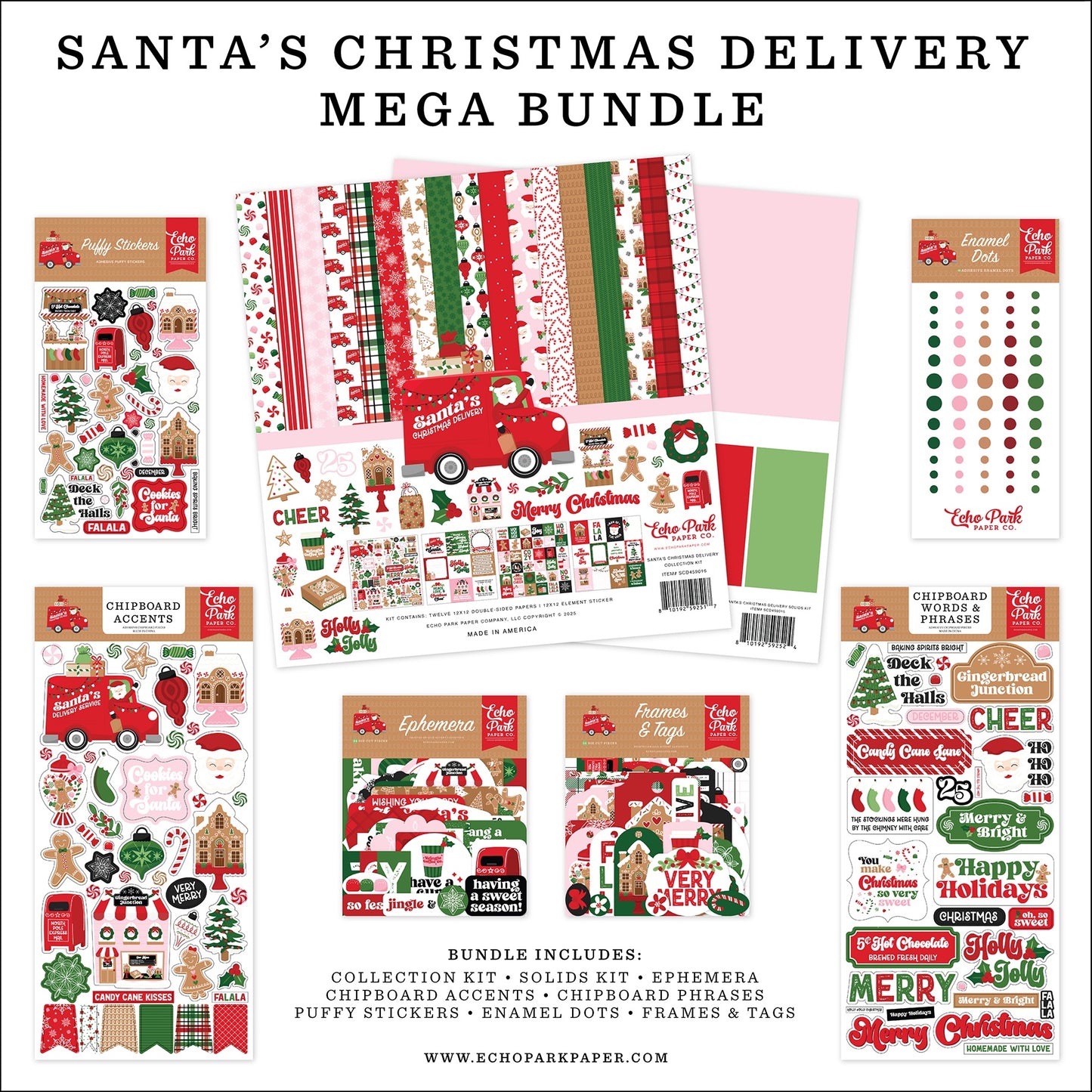 Echo Park Mega Bundle-Santa's Christmas Delivery