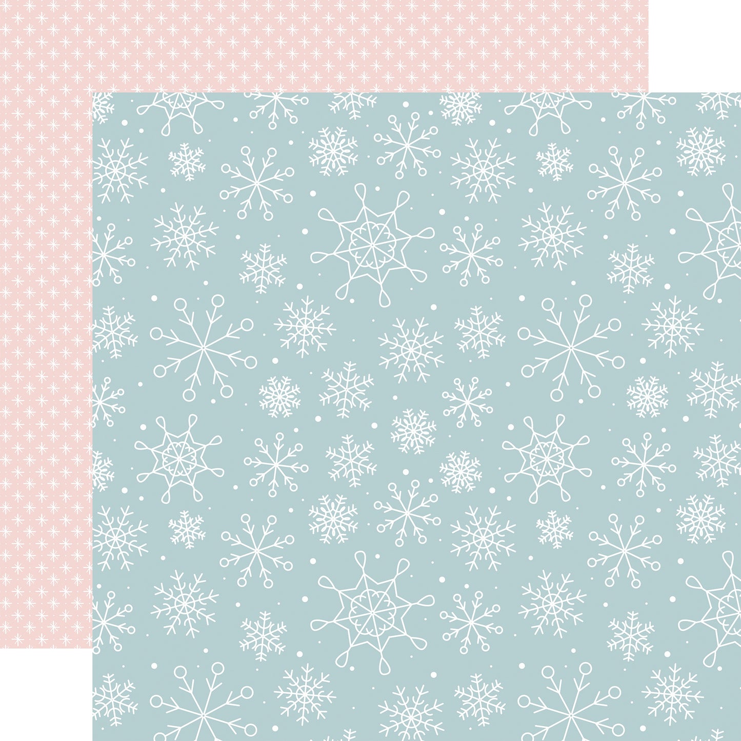 Winter Fun Double-Sided Cardstock 12"X12"- Select Style