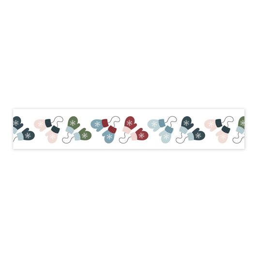 Winter Fun Washi  Tape-Snow Day Mittens