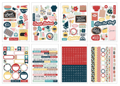 Echo Park Sticker Book-Mom's Kitchen