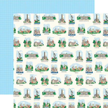 New York City Double-Sided Cardstock 12"X12"