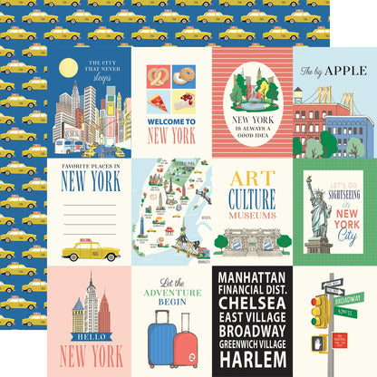 New York City Double-Sided Cardstock 12"X12"
