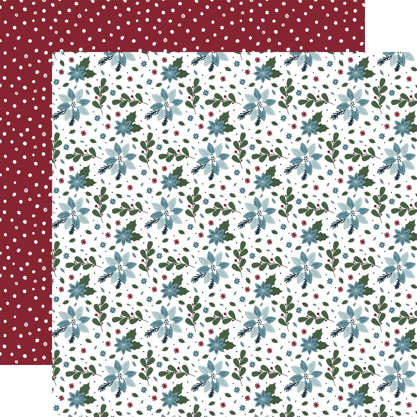 Winter Fun Double-Sided Cardstock 12"X12"- Select Style