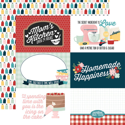 Mom's Kitchen Double-Sided Cardstock 12"X12"- Select Style