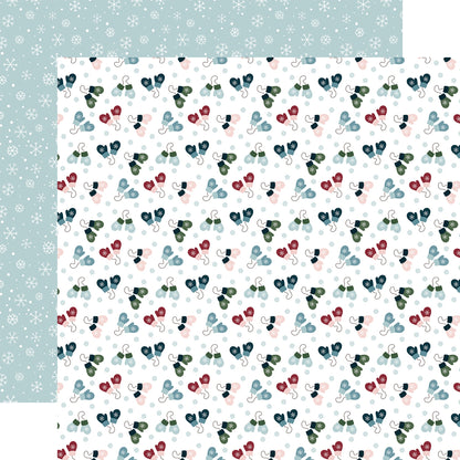 Winter Fun Double-Sided Cardstock 12"X12"- Select Style